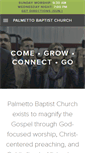 Mobile Screenshot of pbcpowdersville.org